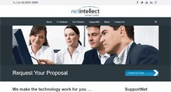 Desktop Screenshot of netintellect.com.au